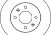 Тормозные диски - (517121C150 / 517121C100 / 517121C000) TRW DF6040 (фото 3)