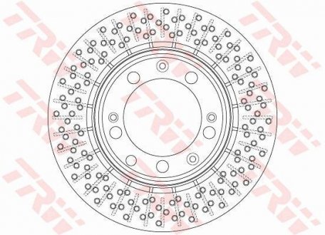 TARCZA HAM. TRW DF6281 (фото 1)