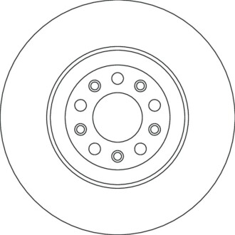 TARCZA HAM./PRZ/ ALFA ROMEO GIULIA 15- TRW DF6551S