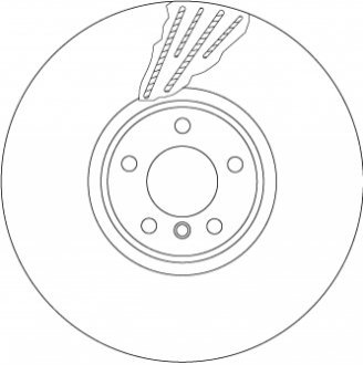 Гальмівний диск TRW DF6618S