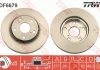 Тормозные диски - (4351202330) TRW DF6679 (фото 4)