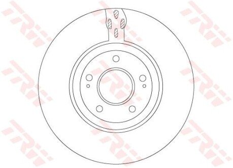 ПЕРЕДНИЙ ГАЛЬМУВАЛЬНИЙ ДИСК 320X32 V TRW DF7302S