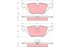 Комплект тормозных колодок, дисковый тормоз TRW GDB1189 (фото 1)