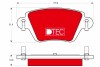 Комплект тормозных колодок, дисковый тормоз TRW GDB1525DTE (фото 1)