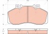 Комплект гальмівних колодок, дискове гальмо TRW GDB1695 (фото 2)