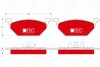 Комплект гальмівних колодок, дискове гальмо TRW GDB1984DTE (фото 1)