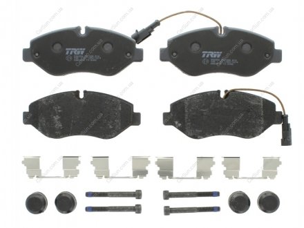 Колодки гальмівні - (D1060MB60A / D1060MB600 / D1060MB200) TRW GDB3439