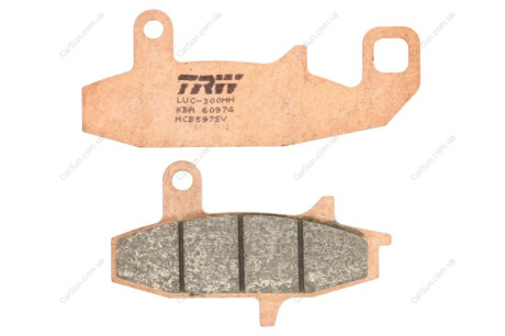 Комплект тормозных колодок, дисковый тормоз TRW MCB597SV