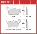 Тормозные колодки TRW MCB601 (фото 2)