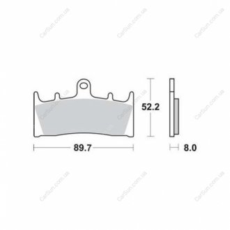 Тормозные колодки TRW MCB659