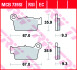 Тормозные колодки TRW MCB739RSI (фото 3)