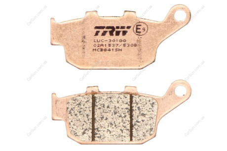 Комплект тормозных колодок, дисковый тормоз TRW MCB841SH