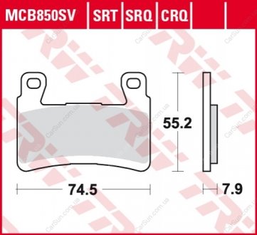 Автозапчасть TRW MCB850CRQ