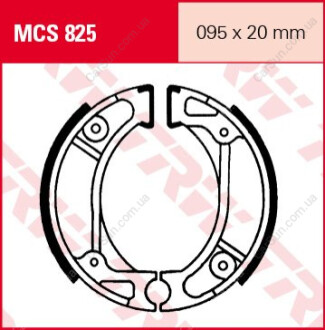 Комплект тормозных колодок TRW MCS825