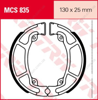 Комплект тормозных колодок TRW MCS835