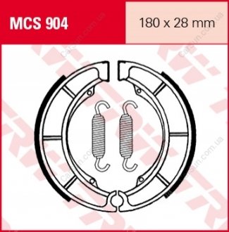 Барабанные тормозные колодки TRW MCS904