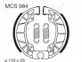 Комплект тормозных колодок TRW MCS984 (фото 1)