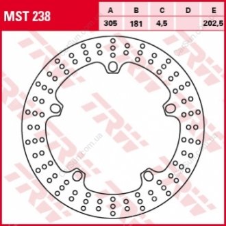 Мотоциклы TRW MST238