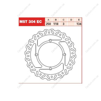 Автозапчасть TRW MST304EC