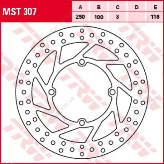 Автозапчасть TRW MST307