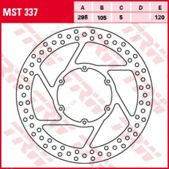 Тормозные диски TRW MST337