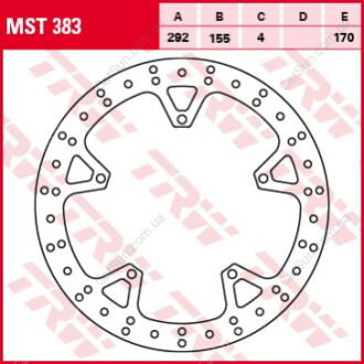 Тормозные диски TRW MST383