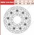 Тормозные диски TRW MSW244RAC (фото 2)