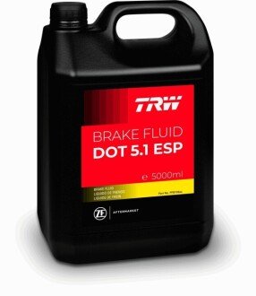 Жидкость тормозная DOT 5.1, 5л TRW PFB705