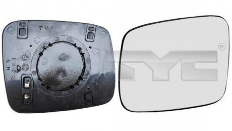 Скло дзеркала зовнішнього TYC 337-0088-1