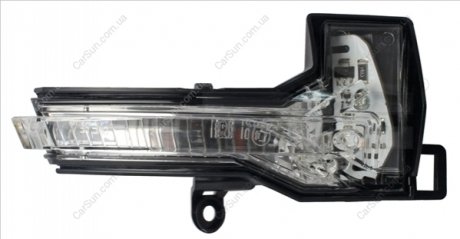 Lampa kierunkowskazu w lusterku P (LED) pasuje do: AUDI A1 GB VW POLO VI AW 09.17- TYC 337-0315-3