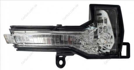 Lampa kierunkowskazu w lusterku L (LED) pasuje do: AUDI A1 GB VW POLO VI AW 09.17- TYC 337-0316-3