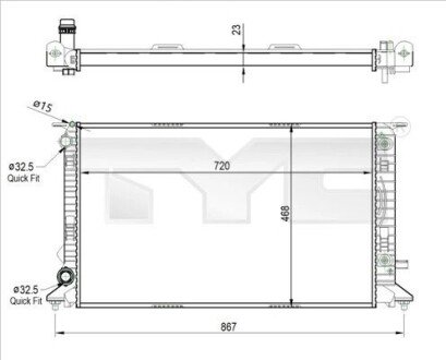 Деталь TYC 702-0037-R