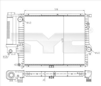 КУЛЕР ДЛЯ ВОДИ TYC 7030010R