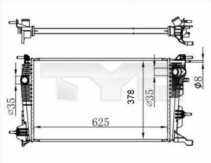 КУЛЕР ДЛЯ ВОДИ TYC 728-0065-R