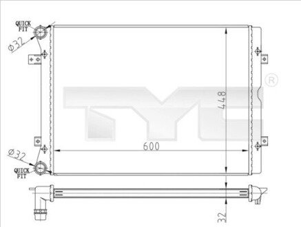 КУЛЕР ДЛЯ ВОДИ TYC 737-0067-R