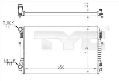 КУЛЕР ДЛЯ ВОДИ TYC 737-0071-R