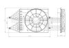 Кронштейн, вентилятор радиатора - (6R0121207) TYC 837-0033-1 (фото 3)