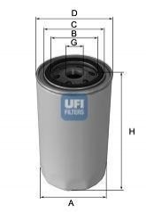 Фільтр масляний UFI 2310800