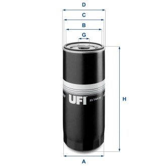 Фільтр масла UFI 23.144.00