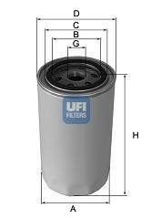 Фільтр оливний UFI 23.152.00 (фото 1)