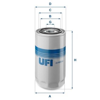 Фильтр масла UFI 23.469.00