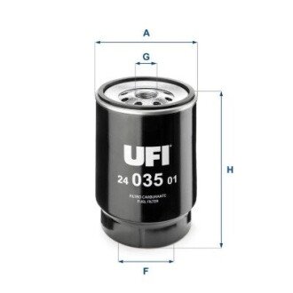 Автозапчасть UFI 24.035.01