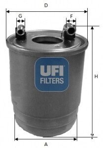 FILTR PALIWA DIESEL UFI 24.112.00