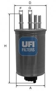 Топливный фильтр - UFI 24.130.00 (фото 1)