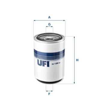 Автозапчасть UFI 2413800