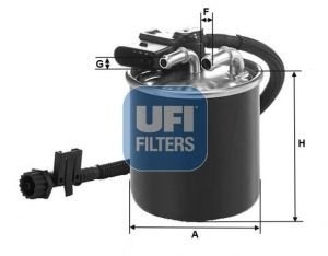 Топливный фильтр - UFI 24.149.00 (фото 1)