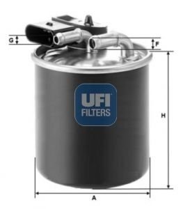 Топливный фильтр - UFI 24.150.00 (фото 1)