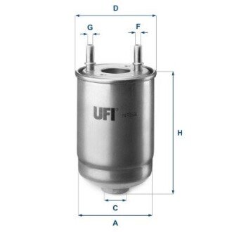 Автозапчасть UFI 2418600