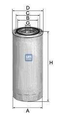 Фильтр топливный UFI 24.344.00 (фото 1)