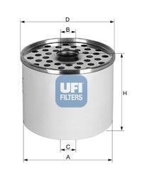 Паливний фільтр UFI 24.361.00 (фото 1)